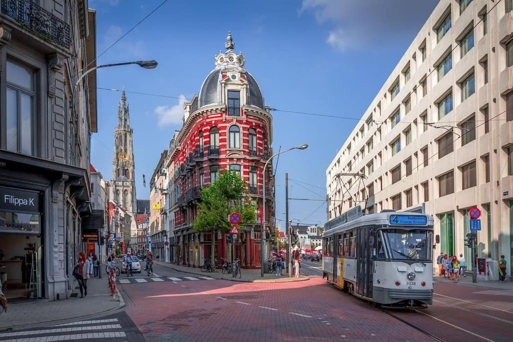 Mubi-Stay - Appartement Chalereux Au Centre Ville D'Anvers Екстер'єр фото